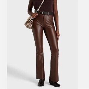 Veronica Beard Vegan Leather Carson Pants size 29